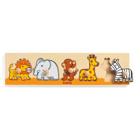 Idei de cadouri sub 100 de lei - Puzzle cu buton Savana