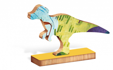 Puzzle din lemn - Dinozaurii [4]