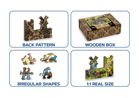 Puzzle din lemn, Viata la tara, 200 piese [6]