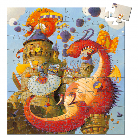 Puzzle Djeco Cavalerul si Dragonul [3]