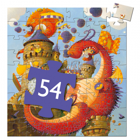 Puzzle Djeco Cavalerul si Dragonul [1]