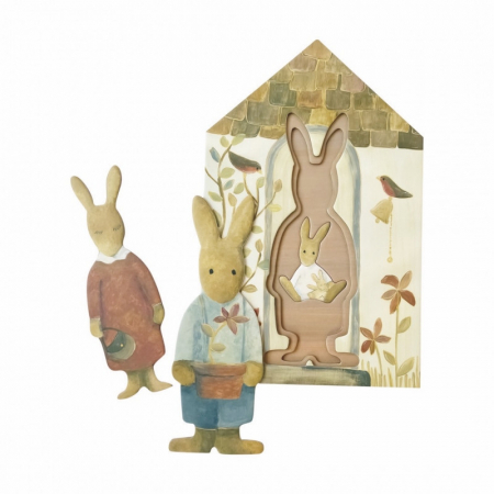 Puzzle familia de iepurasi, Egmont toys [1]
