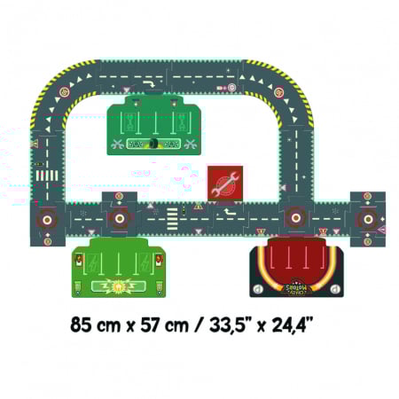 Puzzle gigant Circuit urban, Djeco [4]