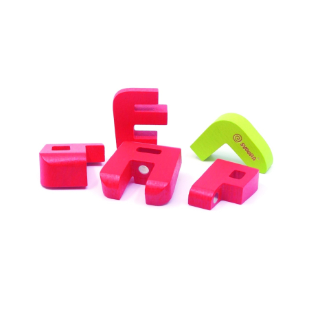 Puzzle logic 3D din lemn Mar, Svoora [3]