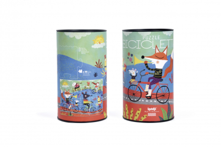 Idei de cadouri - Puzzle Londji, Cu bicicleta