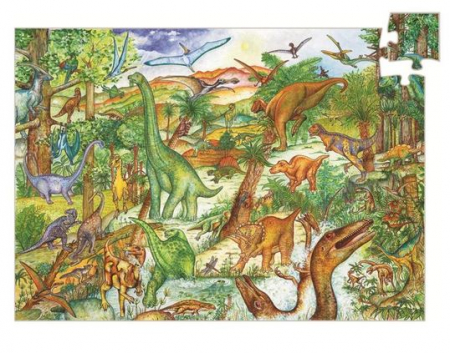 Idei de cadouri sub 100 de lei - Puzzle observație Dinozauri