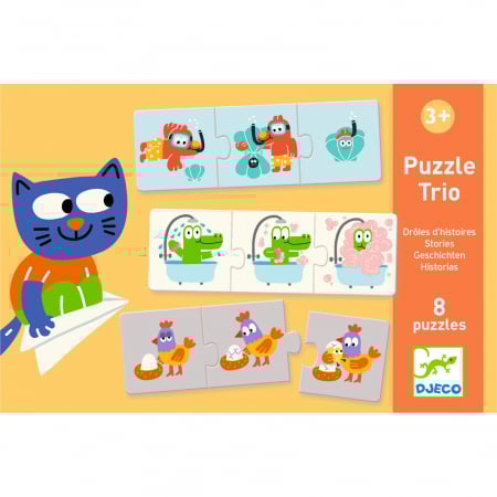 Puzzle - Puzzle trio povesti Djeco