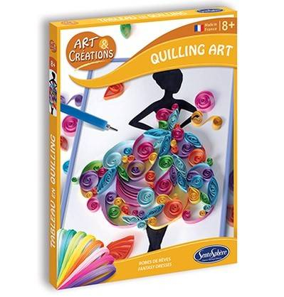 Jucării copii 10+ - Quilling Art - Rochite de vis