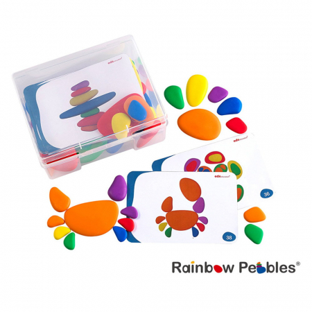 Rainbow Pebbles, set 36 pietricele cu activitati [6]