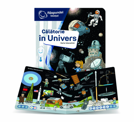 Jocuri interactive - Raspundel Istetel Carte Interactiva Calatorie in Univers