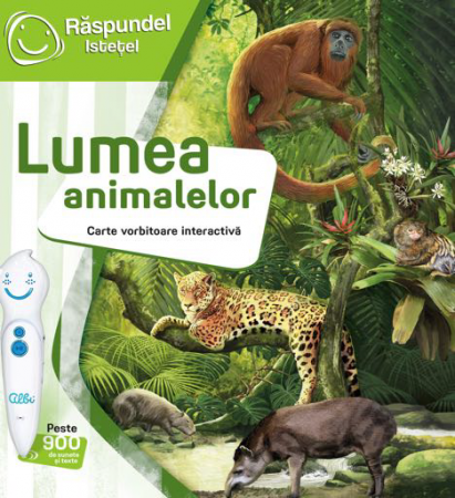 Jocuri interactive - Raspundel Istetel Carte Lumea Animalelor