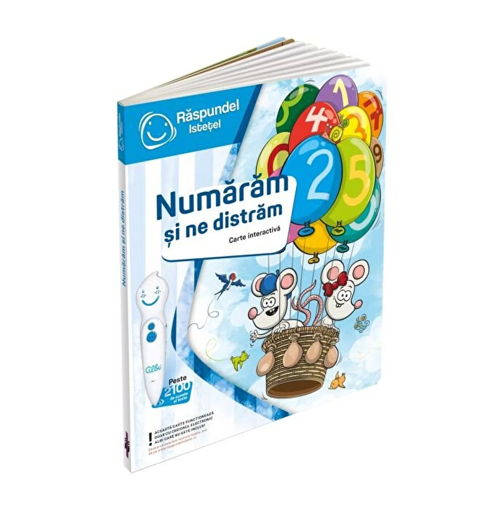 Vârstă - Raspundel Istetel Carte Numaram si ne distram