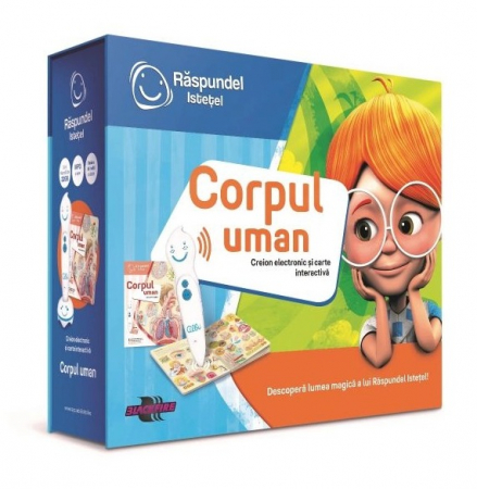 Jucării copii 10+ - Răspundel Istețel Pachet Corpul Uman