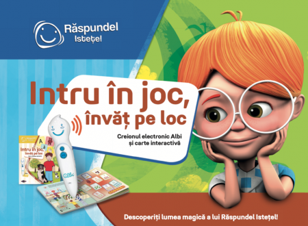 Jucării copii 5-6 ani - Raspundel Istetel, Pachet Intru in Joc - Invat pe Loc