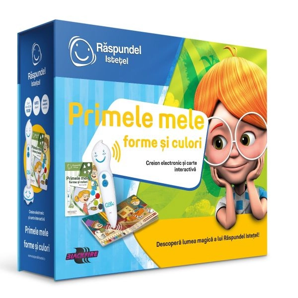 Jucării copii 5-6 ani - Raspundel Istetel Pachet: Primele mele forme si culori