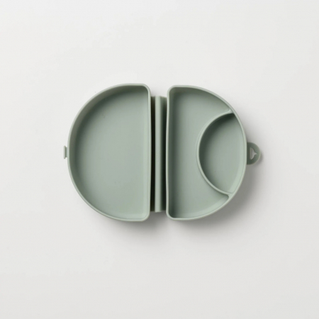 Recipient diversificare hrana bebelusi Miniware Silifold, 100% din silicon alimentar, Sage [1]