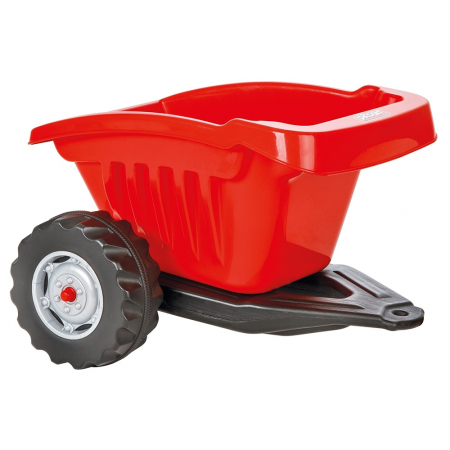 Mașinuțe, tractoare și excavatoare - Remorca Pilsan Active 07-317 red