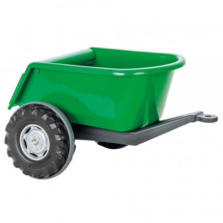 Mașinuțe, tractoare și excavatoare - Remorca Pilsan Super 07-295 green