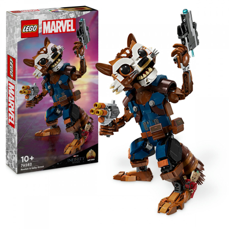 LEGO Marvel Super Heroes - Rocket si Bebelusul Groot