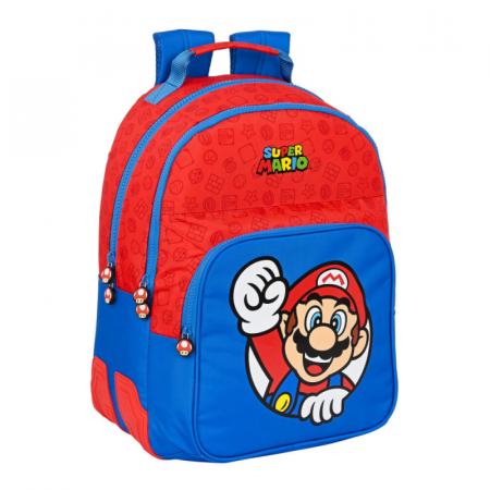 Ghiozdane - Rucsac dublu 42 cm Nintendo Super Mario Bros.
