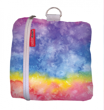 Rechizite școlare - Rucsac pliabil design curcubeu