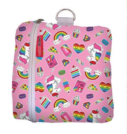 Rechizite școlare - Rucsac pliabil design unicorni