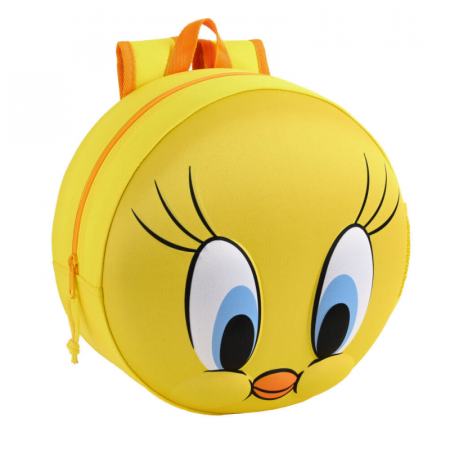 Ghiozdane - Rucsac rotund 3D Tweety