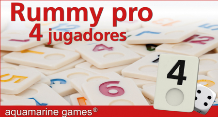 Jocuri educative - Rummy pro - 4 jucatori