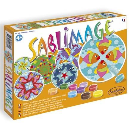 Jucării copii 3-4 ani - Sablimage Mandala Animale