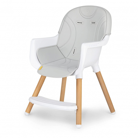 Scaun de masa 2 in 1 transformabil Skiddou Sunt, Normandic Dream, Gri deschis [8]