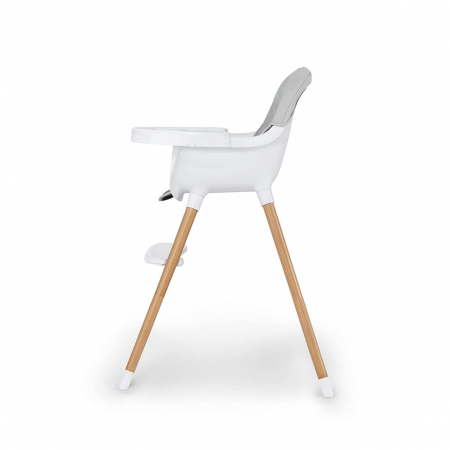 Scaun de masa 2 in 1 transformabil Skiddou Sunt, Normandic Dream, Gri deschis [2]