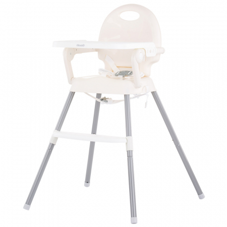 Mama și bebe - Scaun de masa Chipolino Bonbon 3 in 1 ivory