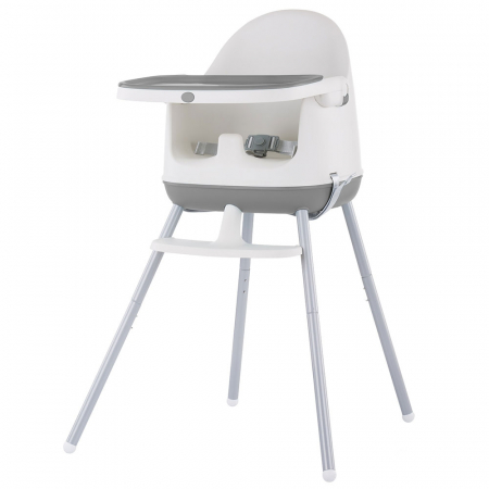 Scaune de masă - Scaun de masa Chipolino Pudding 3 in 1 grey