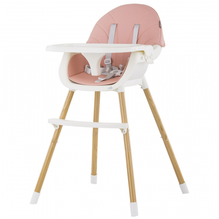 Scaune de masă - Scaun de masa Chipolino Rio 2 in 1 peony pink