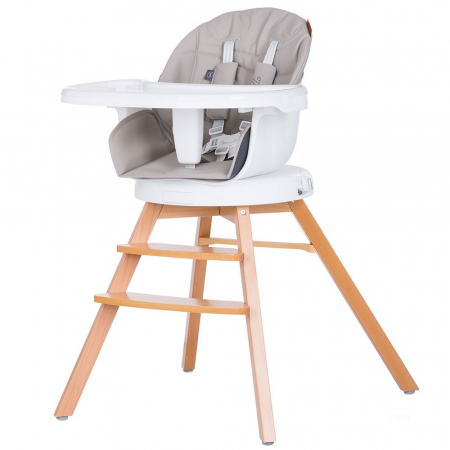 Mama și bebe - Scaun de masa cu sezut rotativ Chipolino Rotto 3 in 1 humus
