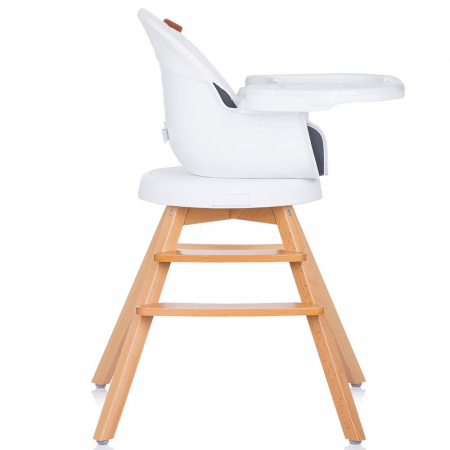 Scaun de masa cu sezut rotativ Chipolino Rotto 3 in 1 ivory [7]