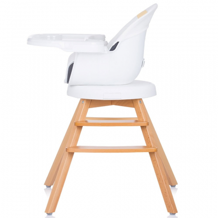 Scaun de masa cu sezut rotativ Chipolino Rotto 3 in 1 ivory [3]