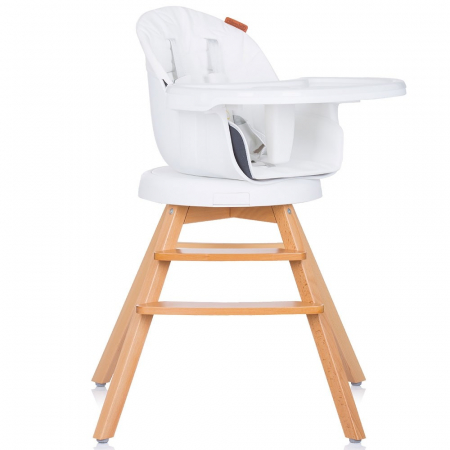 Scaun de masa cu sezut rotativ Chipolino Rotto 3 in 1 ivory [8]