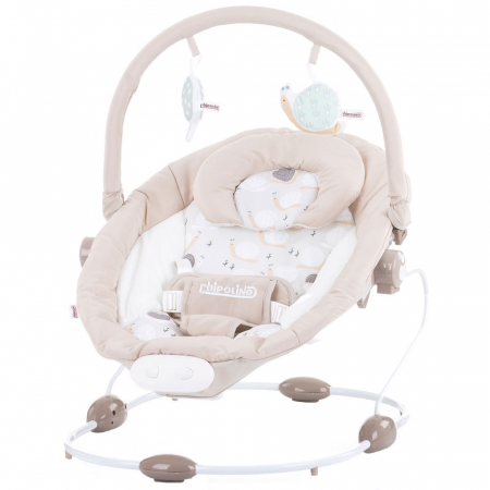 Mama și bebe - Scaunel balansoar Chipolino Siesta beige