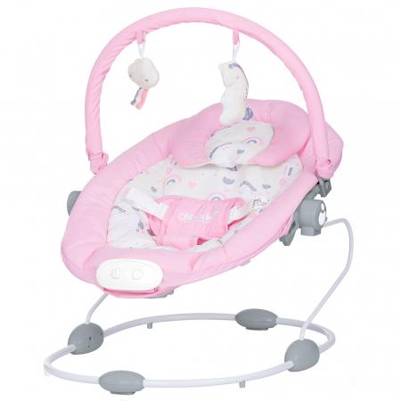 Mama și bebe - Scaunel balansoar Chipolino Siesta unicorn
