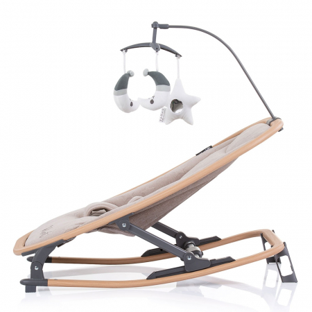 Scaunel balansoar Chipolino Velvet sand wood [3]