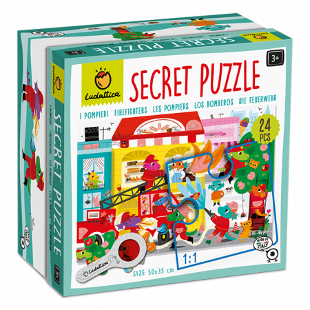 Puzzle - Secret Puzzle - Pompierii