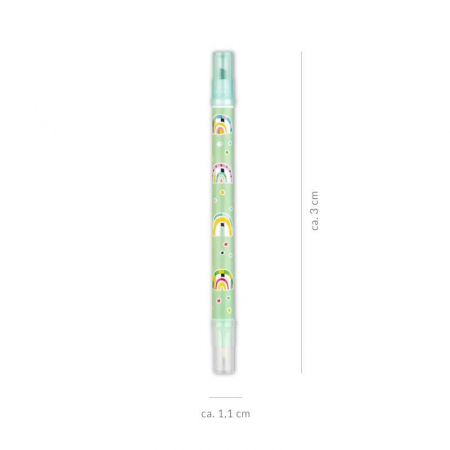 Set 6 markere evidentiatoare, care se sterg, erasable, Good feelings [2]