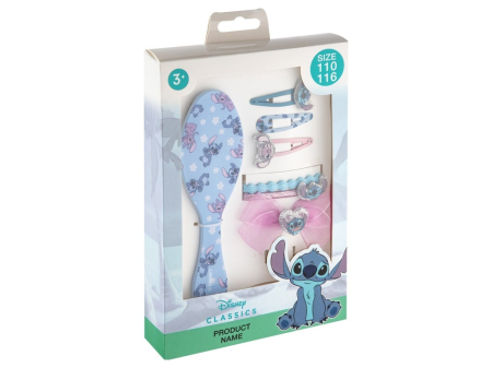 Vârstă - Set 7 accesorii de par cu tematica Disney Lilo si Stitch, Moxy
