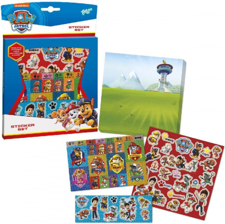Set abtibilduri cu Paw Patrol, Patrula Catelusilor [1]