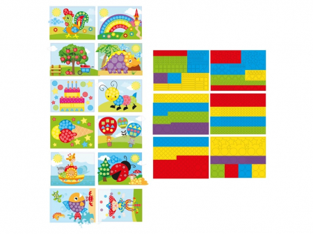 Set abtibilduri pe culori si forme, Grafix [2]