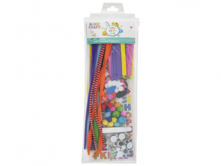 Lucru manual copii - Kreatív kiegészítők készlete, Mega Craft Bag, Grafix