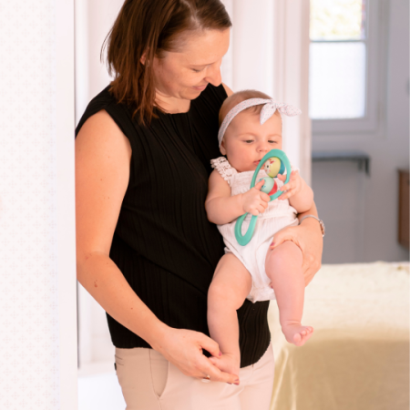 Set Cadou Girafa Sophie, Zornaitoare Si Breloc [4]