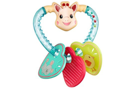 Set Cadou SOPHIEsticat Cu Girafa Sophie Si Zornaitoare Cu Inimioare [4]