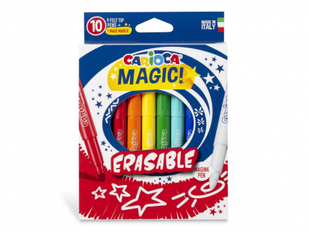 Carioci - Set carioci Magic Erasable - 10 buc/set.